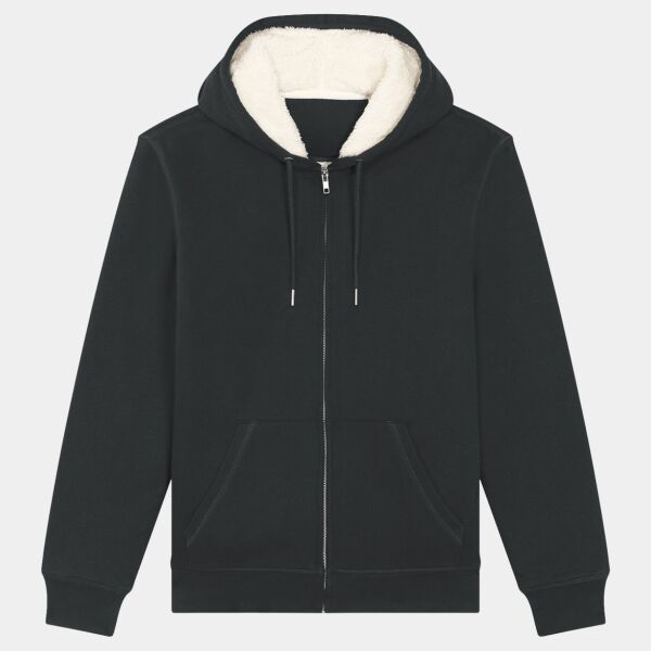 Unisex Hygger sherpa zip-through sweatshirt (STSU956) Thumbnail