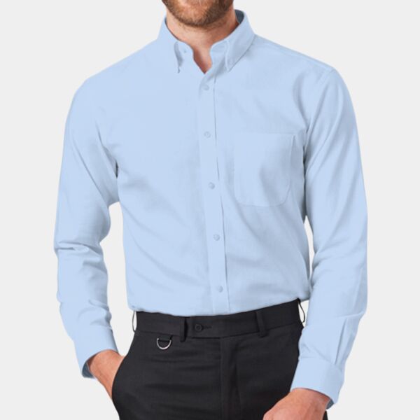 Brook Taverner Whistler Long Sleeve Oxford Shirt Thumbnail