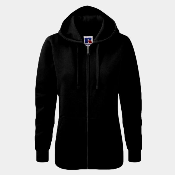 Russell Athletic Ladies Authentic Zip Hooded Sweatshirt Thumbnail