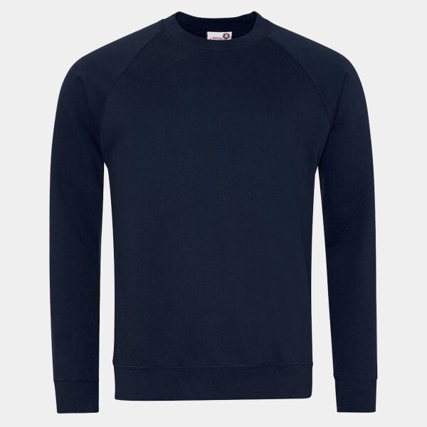 AWDis Academy Senior Raglan Sweatshirt Thumbnail