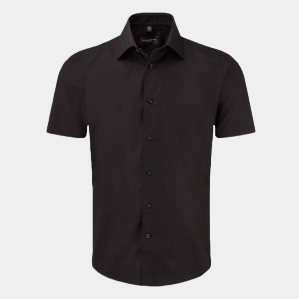 Russell Collection Short Sleeve Easy Care Fitted Shirt Thumbnail