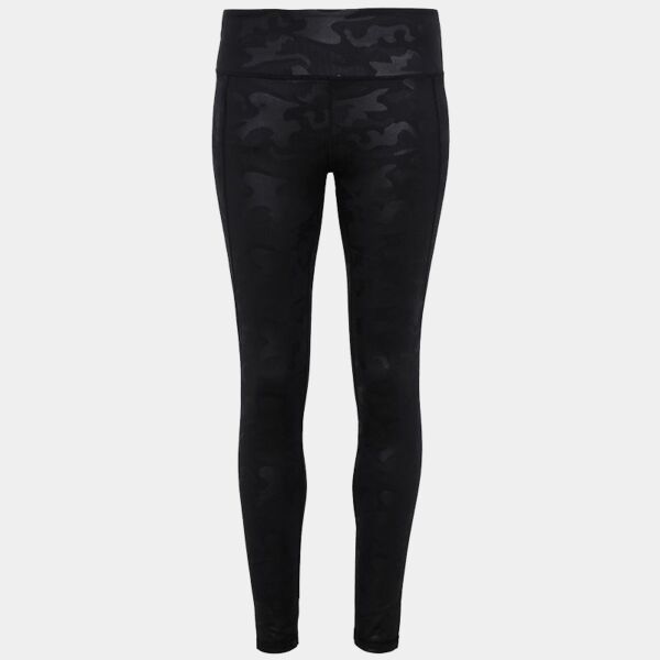 Women's TriDri® performance camo leggings full-length Thumbnail