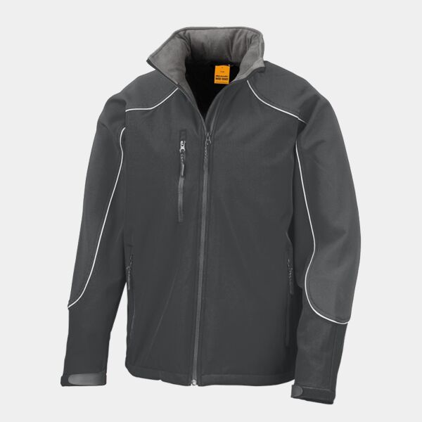 Result Work-Guard Hooded Soft Shell Jacket Thumbnail