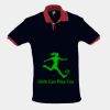 SOL'S Prince Contrast Cotton Piqué Polo Shirt Thumbnail