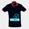 SOL'S Prince Contrast Cotton Piqué Polo Shirt Thumbnail