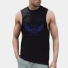 High neck slash armhole vest Thumbnail