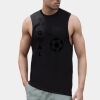 High neck slash armhole vest Thumbnail