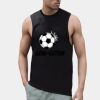 High neck slash armhole vest Thumbnail