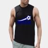 High neck slash armhole vest Thumbnail