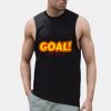 High neck slash armhole vest Thumbnail